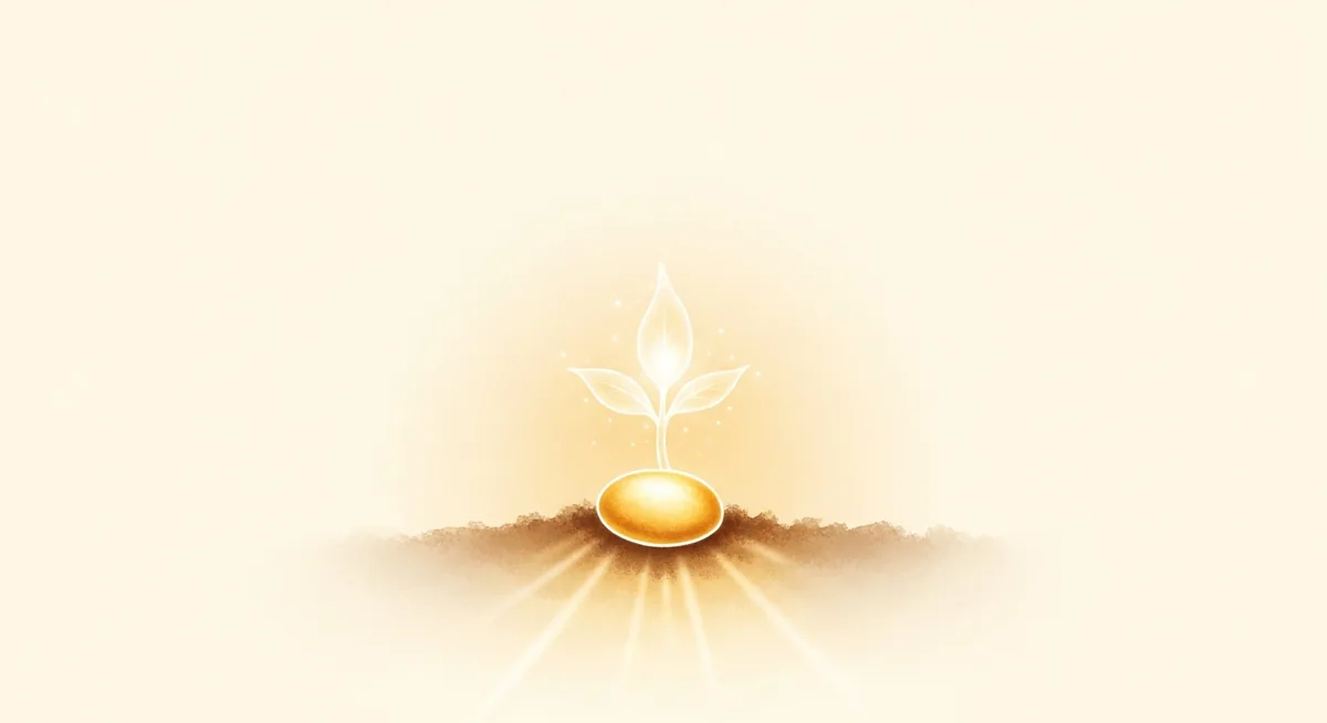 Meditation for beginners illustration