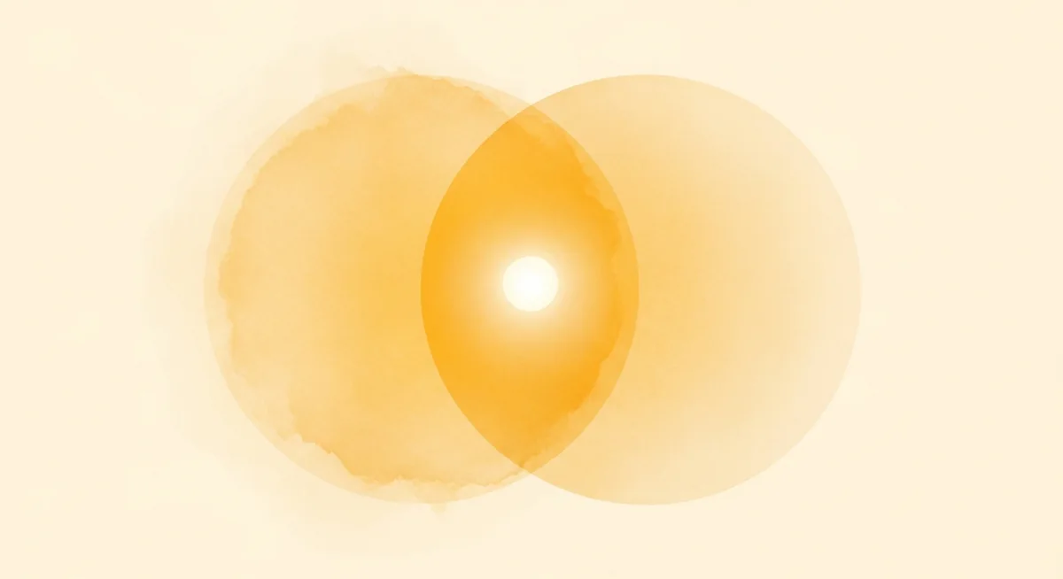 Meditation vs mindfulness illustration